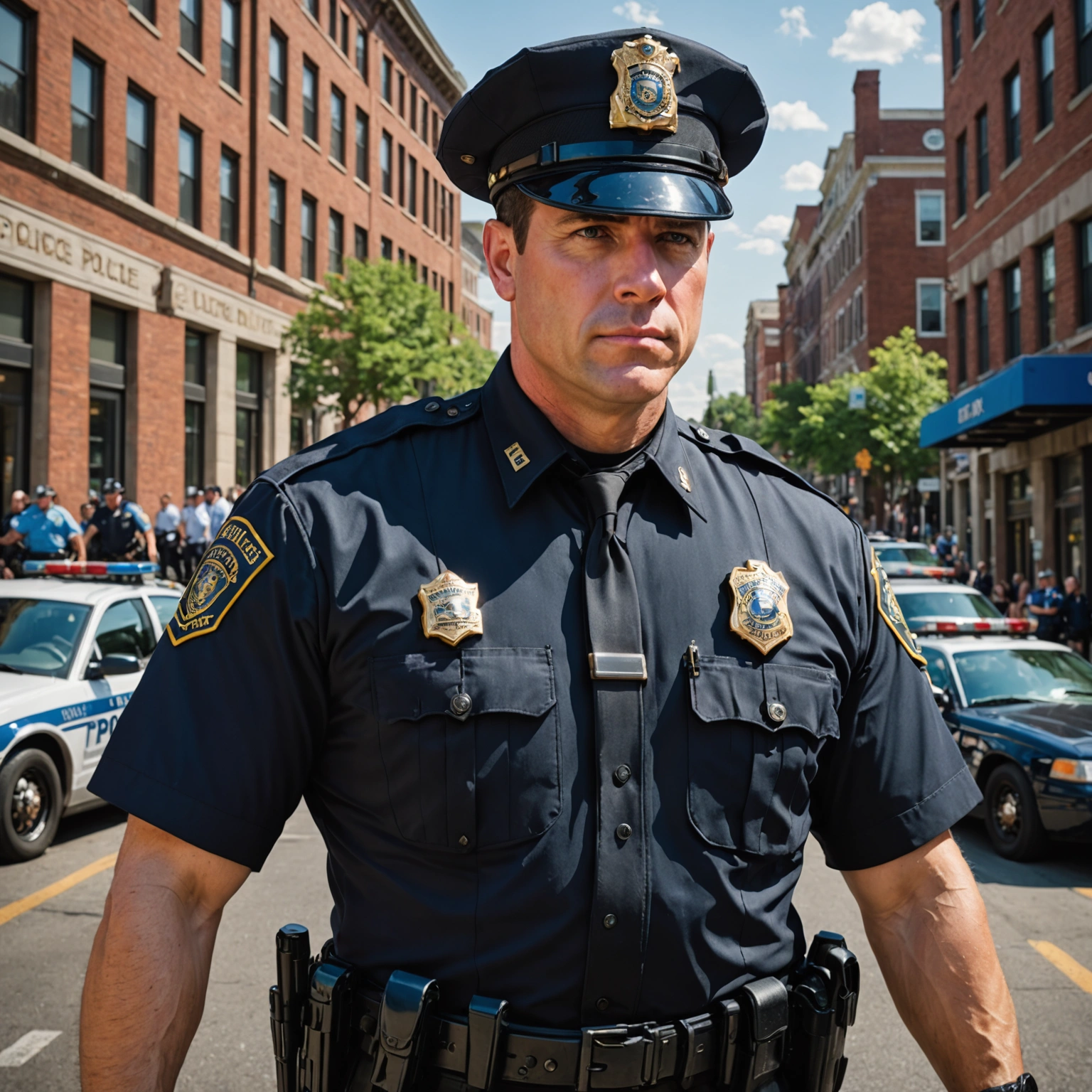 Искусство рисования: как нарисовать полицейского и раскрыть свои творческие способности