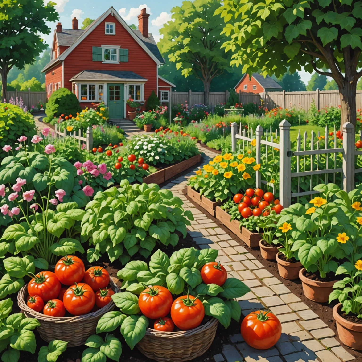 Сад как источник вдохновения и практических решений: от томатов до утренних звонков