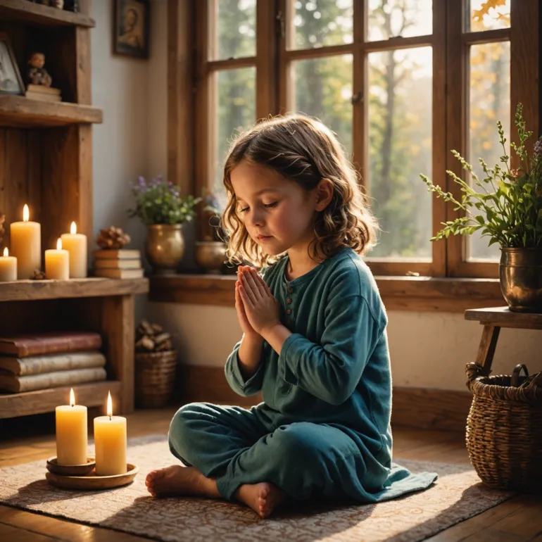 Молитва о благополучии детей: путь к душевному спокойствию и защите
