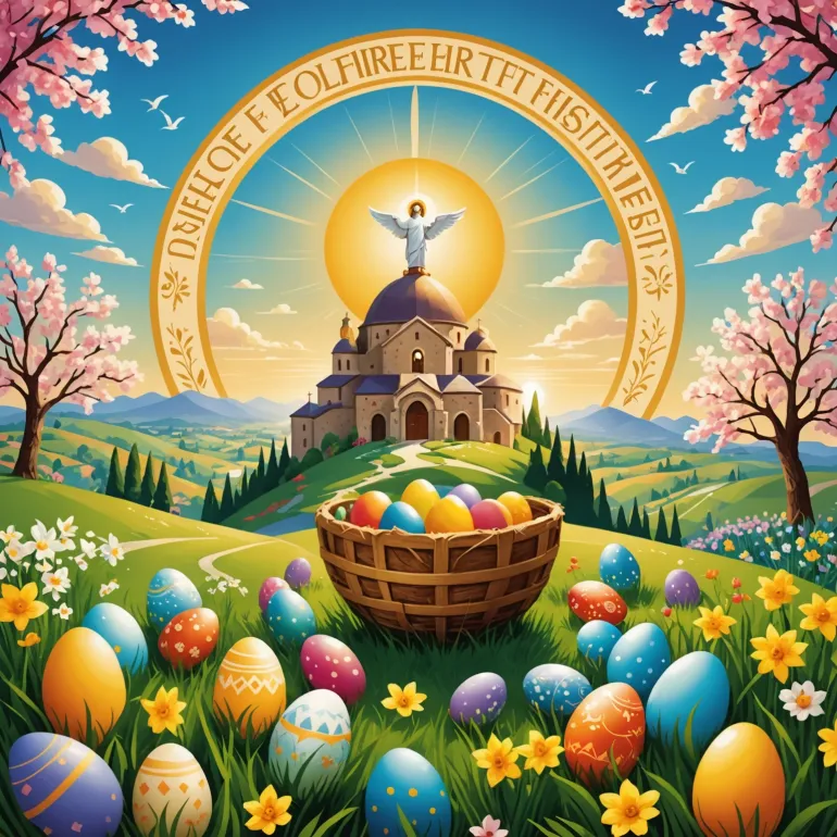 Христос Воскрес! Воистину Воскрес! — красивые картинки: Пасхальные открытки и гифки 2025