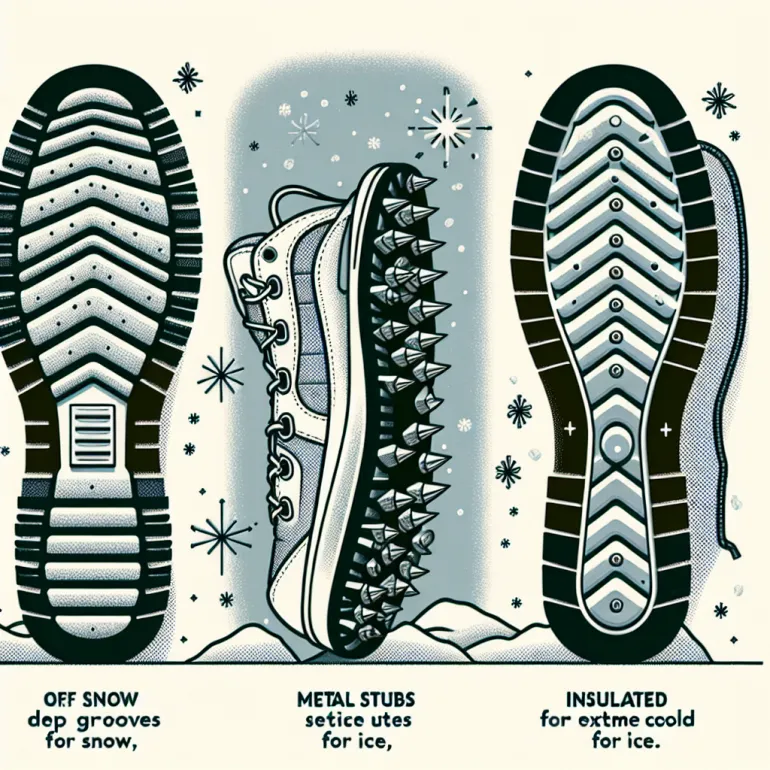 Какая подошва лучше для зимней обуви?