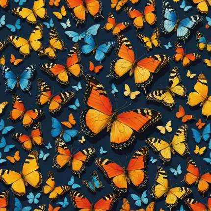 Загадочный мир бабочек: искусство метаморфоза и его чудеса