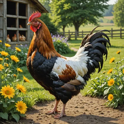 Курица с чёлкой: породы, которые покоряют сердца птицеводов