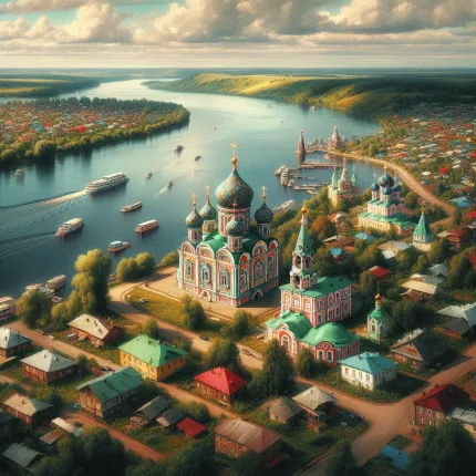 Нижний Новгород и Волга: История, Культура и Современность